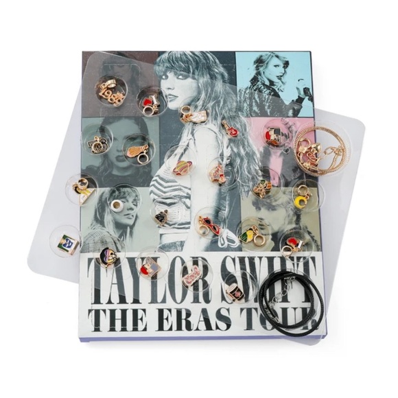Taylor Swift Eras Charm Bracelet Necklace Box Set (22pc) - Picture 3 of 8